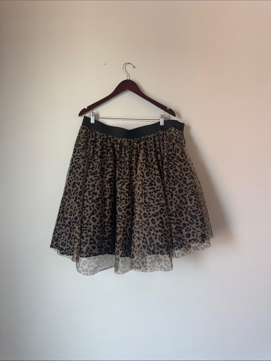torrid Dresses & Skirts - torrid Leopard Print A-Line Skirt in Brown and Black